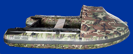 Bateau pneumatique camouflage 2.7cc